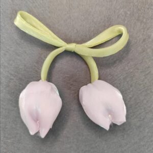 Tulip flower patch for dresses, skirts, and handmade fashion designs