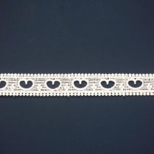 2.2cm Water Soluble Lace Trim Embroidery Lace Fabric Ribbon Bridal Dress Women Kids Sewing Craft Garment Trim